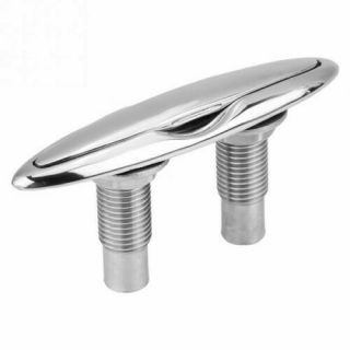 Isure Marine 6 " Flush Pop - Up Pull - Up Cleat 316 Stainless Steel Dock Boat 1pcs