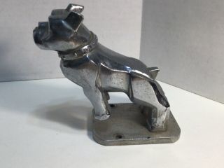 Vintage Chrome Mack Bulldog Hood Ornament Design Patent 87931