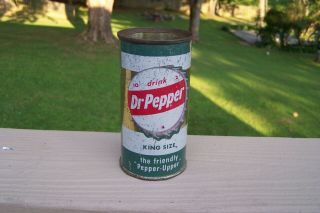 Rare Vintage Dr Pepper Soda Can - One Of A Kind Collectible