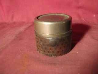 Antique Russian Navy Marked Traveling Ink Well