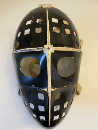 Rare 1970s Vintage Cooper Hm6 Goalie Hockey Mask Helmet