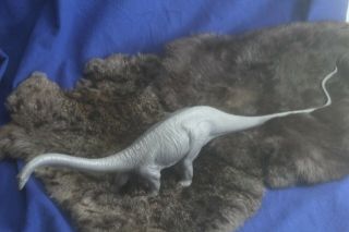 Vintage 1974 British Museum Of Natural History Diplodocus Dinosaur.  20 " Long.