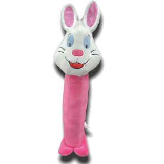 Giant 36 " Plush Pink Bunny Pez One Of A Kind Pink Very Vintage