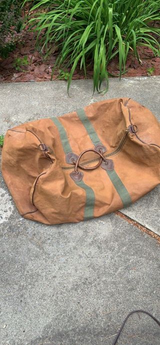 Vintage Ll Bean Duffle Bag