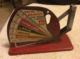 Vintage Jiffy Way Metal Egg Scale David Bradley & Sears Roebuck & Company