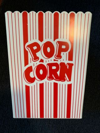 Vintage Chuck E Cheese’s Pizza 1992 Phase 2/3 Showroom Shelf Popcorn Prop