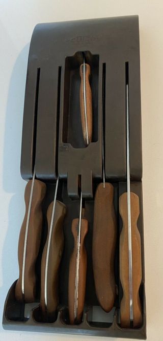 Vintage Cutco Knife Set With Wall Mount 22,  24,  25,  28 Plus 2