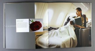 Lufthansa First Class Airline Sales Brochure Great Pictures 2011 Luxury Lh