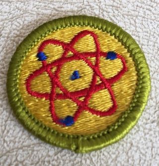 Boy Scouts Atomic Energy Merit Badge Type G