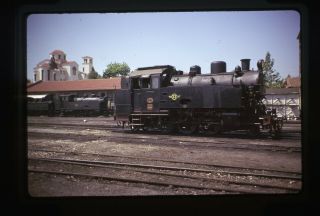 Steam Railway Slide - Greece - Metre 44 Volos - 1974