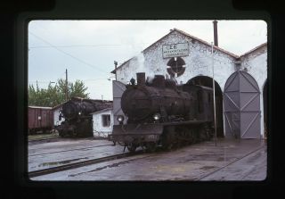 Steam Railway Slide - Greece - 7728 & 7100 - - 1974