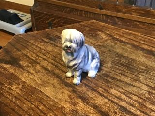 Vintage Hagen - Renaker English Sheepdog Figurine,  Label Xlnt 3 - 1/2”