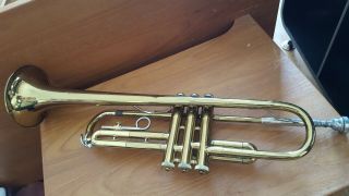 Vintage Selmer Bundy Trumpet Designed By Vincent Bach 7c Vg Cond