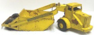 Vintage Lumar Marx Contractors Scraper Hauler Pressed Steel Construction Toy