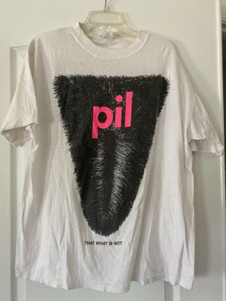 Pil That What Is Not Vintage Tshirt