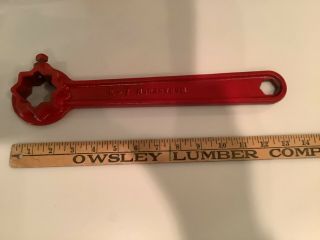 Rockwell Norstrom K - 7 Water valve / Fire Hydrant Wrench 8441 / 30528 3
