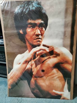 Bruce Lee Poster Vintage 1977