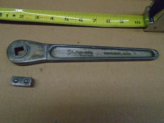 Vintage Snap - On Usa 1/2 " Drive With Removable Tang