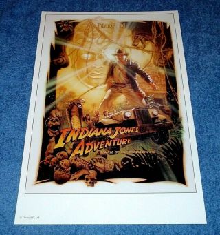 Special Listing For Khalicruzad_0 - Disneyland Indiana Jones Adventure Print