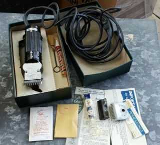 Vintage Oster A - 2 Small Animal Clippers With Accessories
