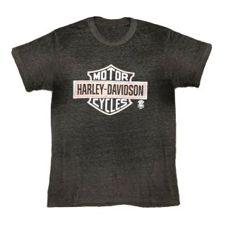 Vintage 80s 1983 Harley Davidson Logo Single Stitch Shirt Size S