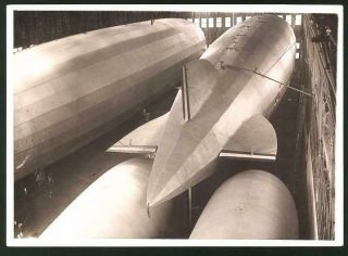 Fotografie Unbekannter Fotograf,  Ansicht Lakehurst,  Weltfahrt 1929 Luftschiff G
