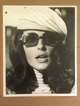 Sharon Tate 1968,  Vintage Press Headshot Photo Stamp On Back