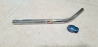 Vintage Bmx Gt Seat Post And Mx Seat Post Clamp