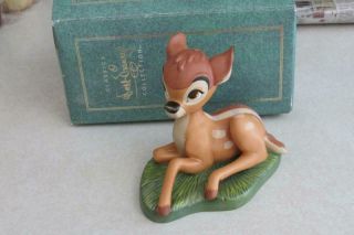 Wdcc - Walt Disney Bambi Figurine/sculpture - The Young Prince - - Box