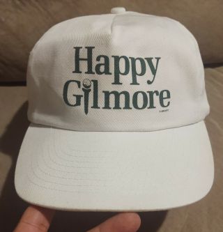 Vintage 1996 Happy Gilmore Movie Crew Promotional Snap Back Cap Hat Adam Sandler
