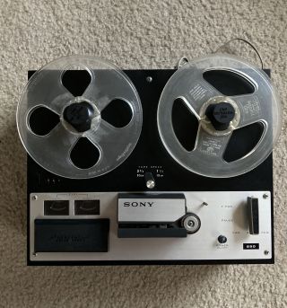 Sony Tapecorder Tc - 250a.  Vintage Reel Tape Recorder Not Working/repair/parts