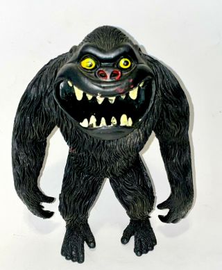 Vintage 1960s 1970s Gigantor Rubber Monster Gorilla 8 " King Kong Oily Jiggler