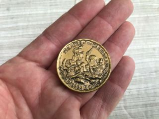 Vintage Walt Disney Productions Pirates Of The Caribbean Collectors Coin Token