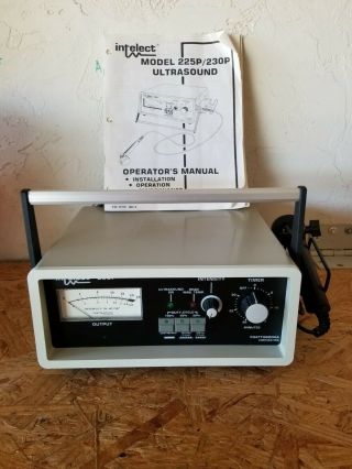 Vintage Chattanooga Intelect 230p Therapeutic Ultrasound Generator 120vac Sf