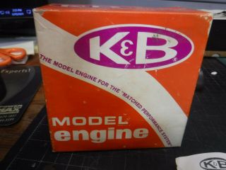 Vintage K&B Torpedo Model Airplane Engine 8011.  40 RC 2