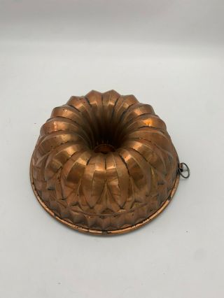 Vintage Copper Food Mold