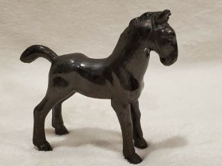 Vintage Made In Japan Cast Metal Horse Pony Figurine 4 "
