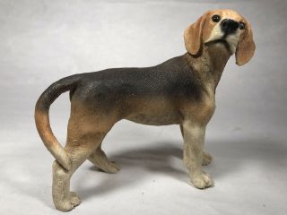Vintage Castagna 1990 Beagle Hound Dog Figurine Statue 5 X 4 Inches