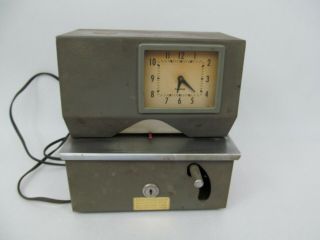 Vintage Cincinnati Time Punch Clock