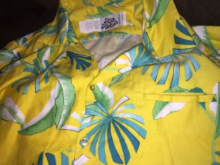 1970’s Vtg Hilo Hattie Hawaiian Floral S/s Button Front Shirt 3xl Rare