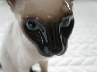 Vintage Seal Point Siamese Cat Figurine - - 6 