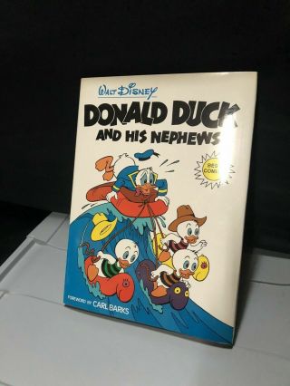 Walt Disney Donald Duck And His Nephews Best Comics Hardcover Book Barks 1983
