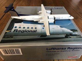 Herpa 1:200,  Lufthansa Regional Bombardier Dash Q400,  D - Adhe