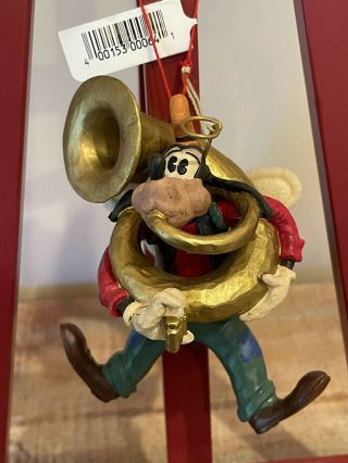 Vintage Band Goofy Tuba Angel Disney Ornament Christmas Midwest Mickey & Co.