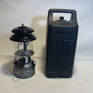 5 1994 Coleman Premium Powerhouse Dual Fuel Lantern With Black Hard Case