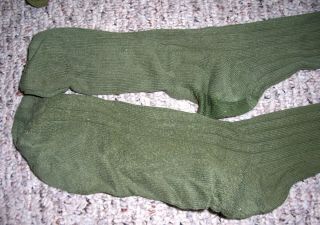 7 Pair Official BSA BOY SCOUT Older Style Classic Green KNEE HIGH Uniform Socks 2