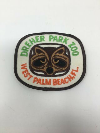 Patch Gsa Girl Scouts Dreher Park Zoo West Palm Beach Florida Fl Raccoon