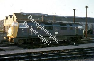 35mm Train/locomotive Steam Railway Slide D810 Class 42 Warship Cocka