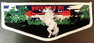 White Horse Oa Lodge 201 Merged 62 205 Shawnee Trails Patch Service Flap Tough