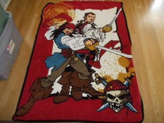 Disney Pirates Of The Caribbean At World’s End Jack Sparrow Blanket